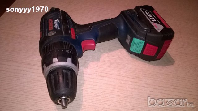 Bosch gsb 1800 profesional+bosch li-ion batt-внос швеицария, снимка 12 - Други инструменти - 17407678