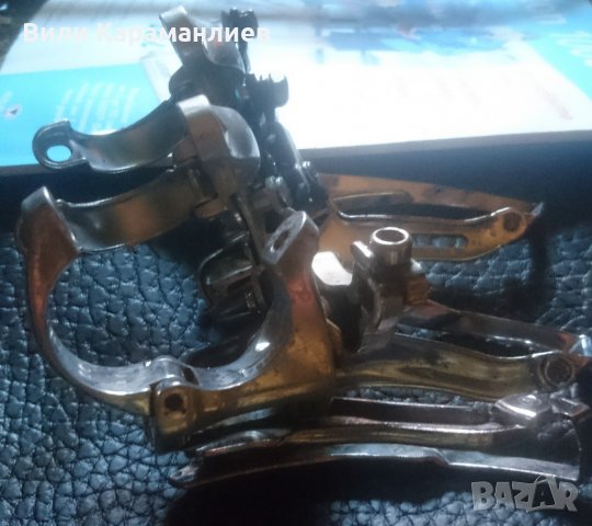 Ретро дерайльори, предни (оригинал), снимка 8 - Части за велосипеди - 25224967