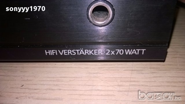 *telefunken ha-870 amplifier made in germany-внос швеицария, снимка 12 - Ресийвъри, усилватели, смесителни пултове - 14198048