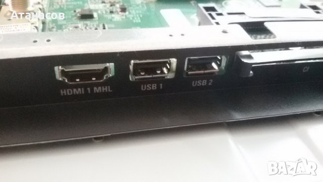 Продавам на части смарт телевизор PHILIPS 49PFS5301/12 счупена матрица, снимка 4 - Части и Платки - 22720593