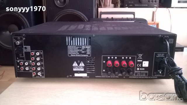 Denon dra-500ae stereo receiver-внос швеицария, снимка 12 - Ресийвъри, усилватели, смесителни пултове - 16276240