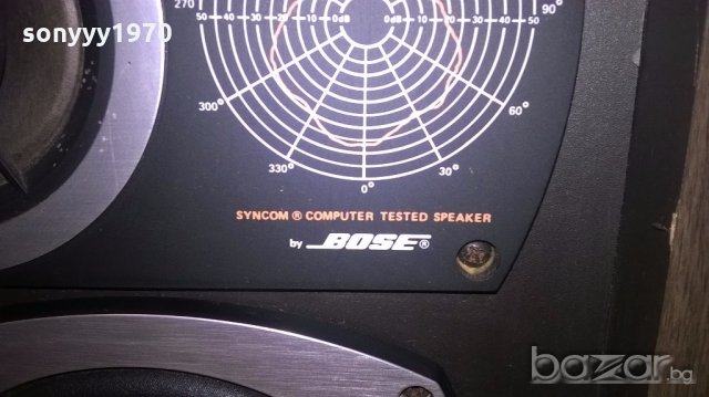 USA-syncom by bose-bose corp.usa-8ohm/50watts-внос швеицария, снимка 12 - Тонколони - 18988335