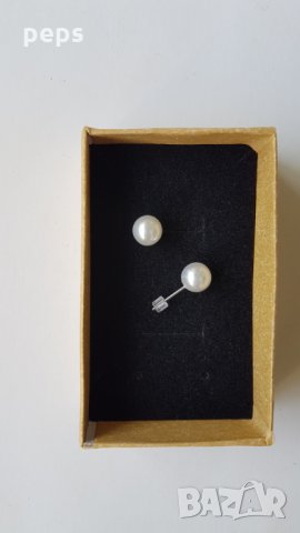 Обеци - перли, снимка 2 - Обеци - 23203550