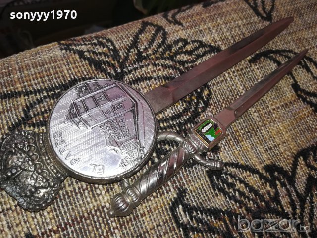 ретро колекция 2 ножа-внос швеицария-21 и 17см, снимка 5 - Антикварни и старинни предмети - 21104958