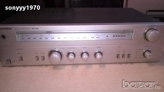 telefunken rr-100 stereo receiver-внос швеицария, снимка 3 - Ресийвъри, усилватели, смесителни пултове - 17052917