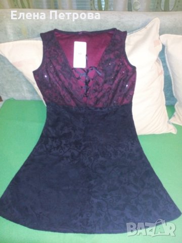 Нова интересна рокля размер 10, снимка 3 - Рокли - 23653714