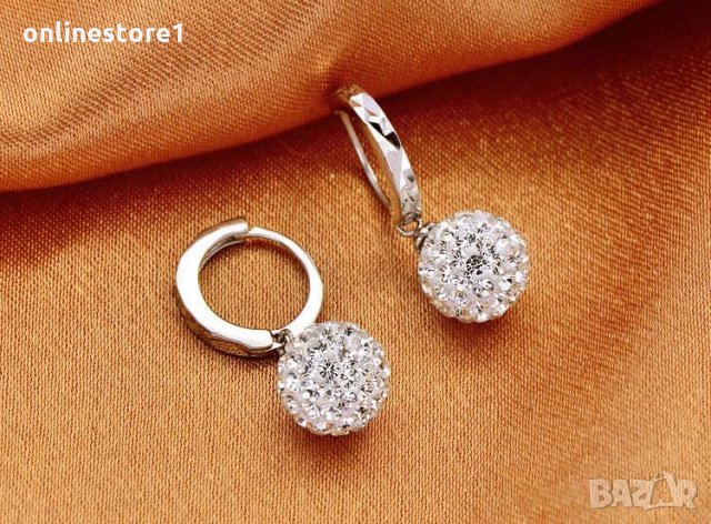 ПРОМО! Обеци - Зиркония BF104, снимка 4 - Обеци - 23284402