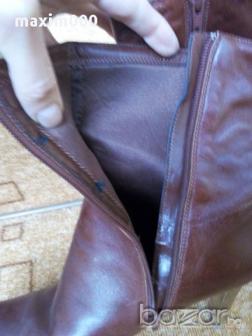 боти естествена кожа, снимка 3 - Дамски боти - 12294377