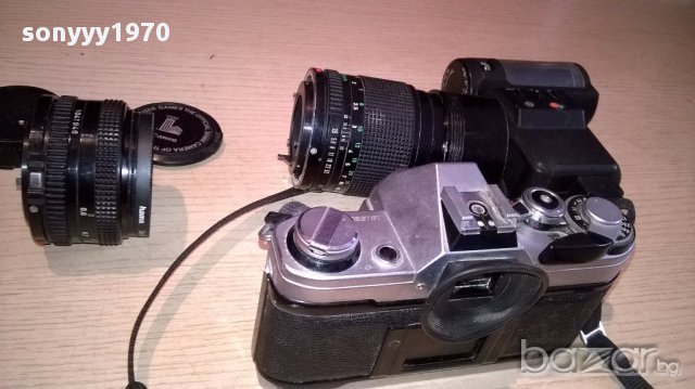 Canon+agfa-profi комплект-made in japan-внос швеицария, снимка 7 - Фотоапарати - 13662431