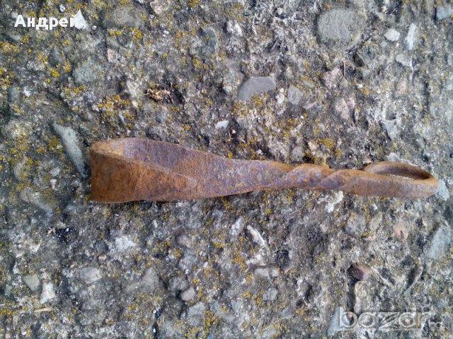 Старинен ченгел,кука, снимка 3 - Антикварни и старинни предмети - 17736692