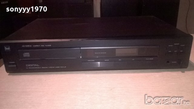 dual cd1035rc-cd player-внос швеицария, снимка 5 - Плейъри, домашно кино, прожектори - 19133345