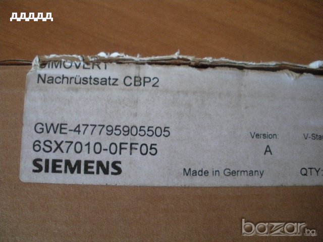 Siemens Simovert Profibus CBP2 Сименс, снимка 7 - Други машини и части - 17732366