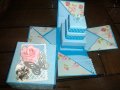 Експлодираща кутия с торта, обувки, подарък за рожден ден, сватба, годеж, кръщене, бебе, прощъпулник, снимка 4