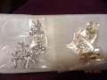 обеци с цвете снежинка страшно нежни, снимка 4