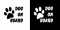 Куче на борда / Куче в колата - Стикер, снимка 1 - Аксесоари и консумативи - 25629274