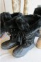 КАТО НОВИ водоустойчиви апрески KHOMBU Snow Boots North Star, 36 -37 боти, 100% ЕСТЕСТВЕНА КОЖА, снимка 3