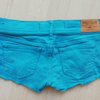 Къси сини панталонки Hollster XS/S, снимка 4 - Къси панталони и бермуди - 26093432