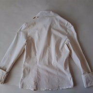 Бяла риза за момиче, 146/152 см.  , снимка 5 - Детски ризи - 18325102