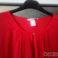 Блуза на НМ в червено №42, снимка 1 - Ризи - 23123261