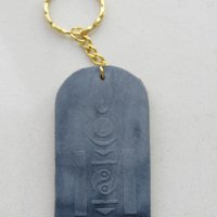 Автентичен кожен ключодържател от Монголия-серия, снимка 3 - Други ценни предмети - 23490859