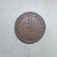 Монета 2 Немски Пфенига 1989г. / 1989 2 German Pfennig Coin-KM# 106a-J# 381a-Schön# 104a, снимка 2 - Нумизматика и бонистика - 15409817