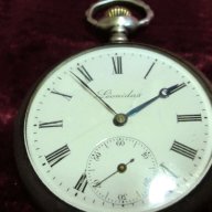 Джобен часовник LEONIDAS 1899г./Сребърен, снимка 3 - Други - 13459676
