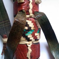 Африкански колчан за стрели, снимка 6 - Антикварни и старинни предмети - 23901175
