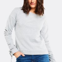 Сива блуза , снимка 1 - Блузи с дълъг ръкав и пуловери - 23118102