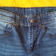 Маркови дънки за момче United colors of Benetton /Юнайтед колорс ъф Бенетон, 100% оригинал, високо к, снимка 2 - Детски панталони и дънки - 16879696