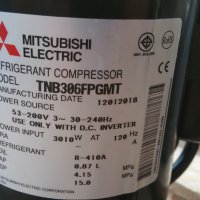 Хладилен компресор Mitsubishi TNB306FPGMT, снимка 3 - Други машини и части - 25858844