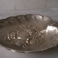 посребрена метална купичка, снимка 2 - Антикварни и старинни предмети - 17547513