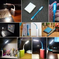 Гъвкава USB LED лампа за нотебук , снимка 4 - Лед осветление - 22211902