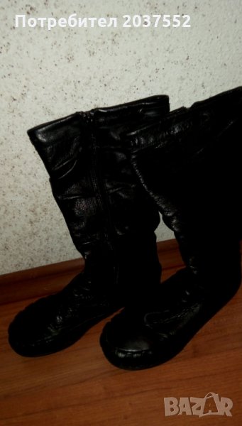 Дамски ботуши естествена кожа, снимка 1