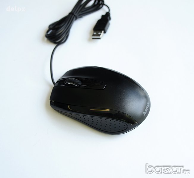 Оптична мишка черна USB DPI=800, снимка 1