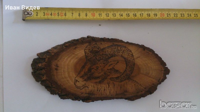 Ръчно изработени,дървени украшения, снимка 1