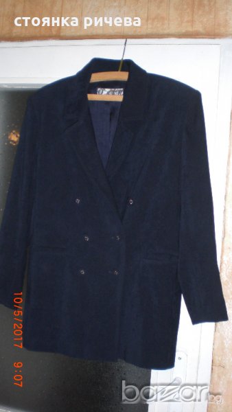 продавам ново дамско сако-тъмно синьо, снимка 1