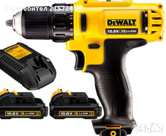 Акумулаторен винтоверт DeWalt 18V / DCD 710 удърен, снимка 1