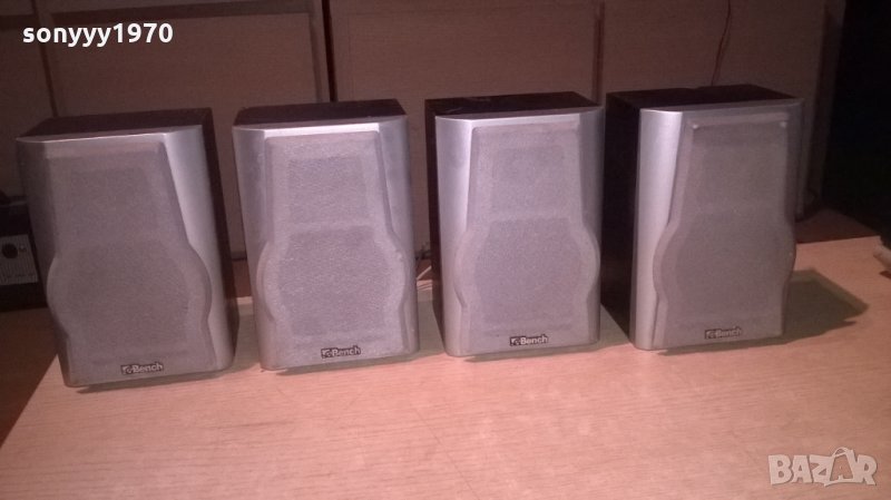 bench kh02 3бр-тонколони-внос швеицария-18х12х11см, снимка 1