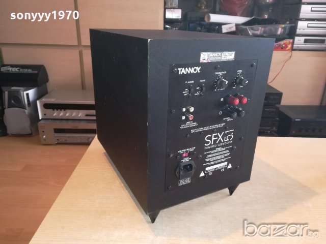 tannoy sfx 5.1 powered subwoofer-made in uk-внос англия