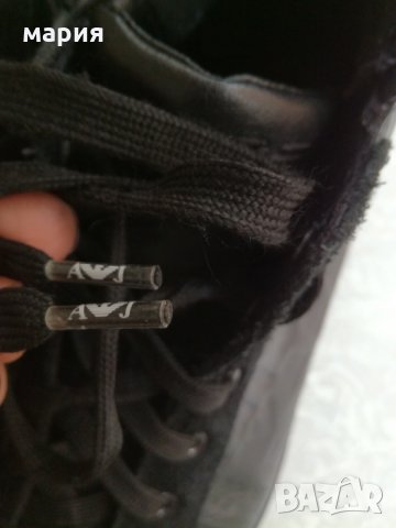 Armani оригинални кецове естество. Кожа, снимка 5 - Маратонки - 23682132