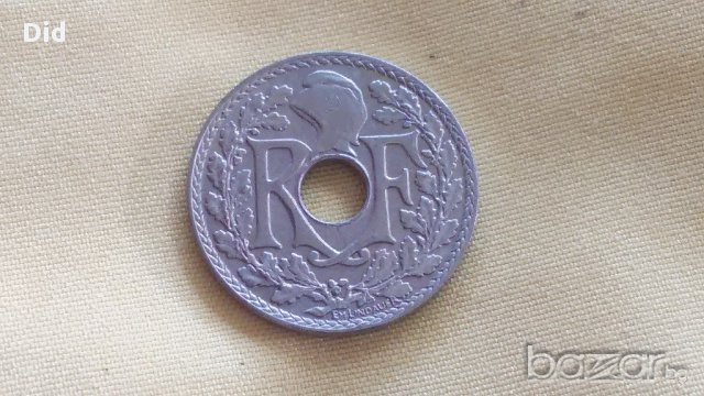 Редка стара френска монета 10 сантима 1935 г., снимка 2 - Нумизматика и бонистика - 15365504