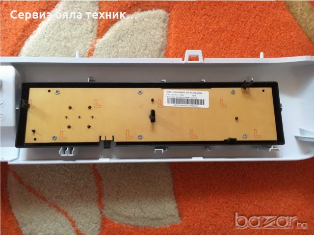 Продавам перфектно работеща управляваща и горна платка с предният панел за пералня Indesit (Innex) X, снимка 6 - Други - 18983183