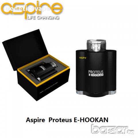 Aspire Proteus e-hookah електронна глава за наргиле , снимка 2 - Вейп без пълнители - 13915927