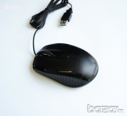 Оптична мишка черна USB DPI=800