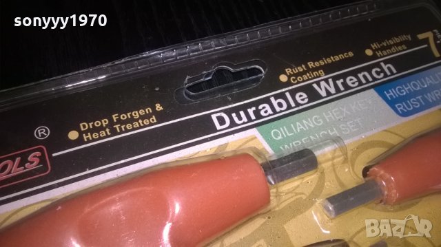 комплект нови шестограми, снимка 9 - Отвертки - 24374718