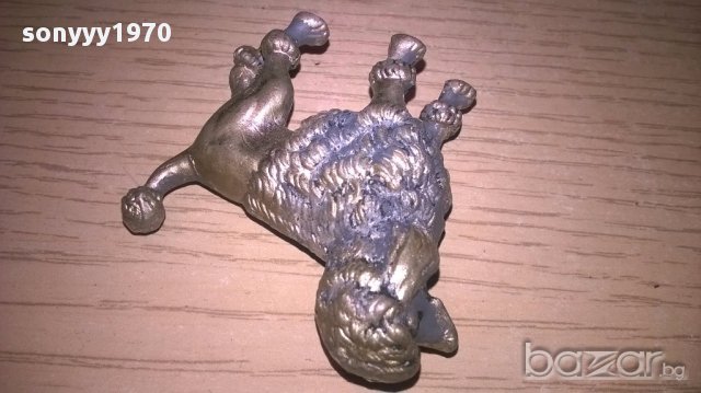 ?Мини ретро колекция-куче-бронз/месинг-5х5х2см-внос швеицария-NEGONAM, снимка 9 - Антикварни и старинни предмети - 17283019