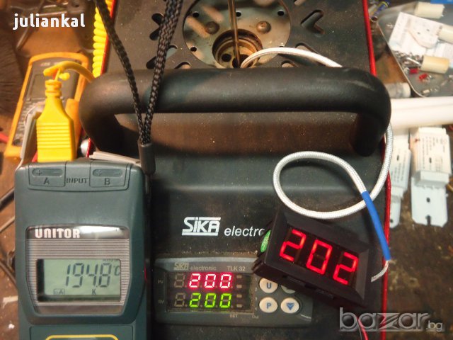 Термометър 0 до 650 градуса  захранване от 6 до 12 Волта, снимка 7 - Друга електроника - 15020367