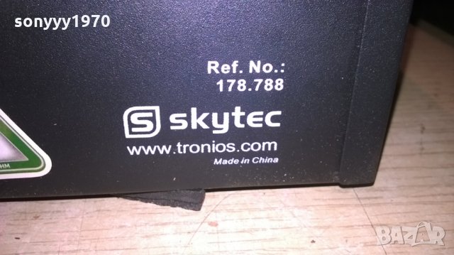 skytec spl400 stereo amplifier-внос швеицария, снимка 12 - Ресийвъри, усилватели, смесителни пултове - 22600320