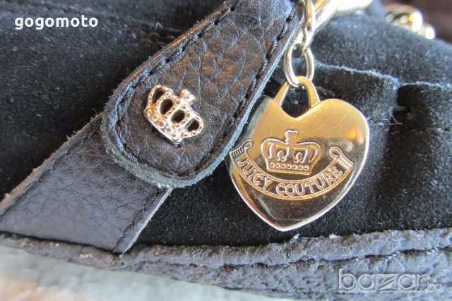 АРИСТОКРАТИЧНИ дамски ботуши, ОГРАНИЧЕНА СЕРИЯ, LIMITED EDITION Juicy Couture Gold original, 38 - 39, снимка 12 - Дамски ботуши - 20294530