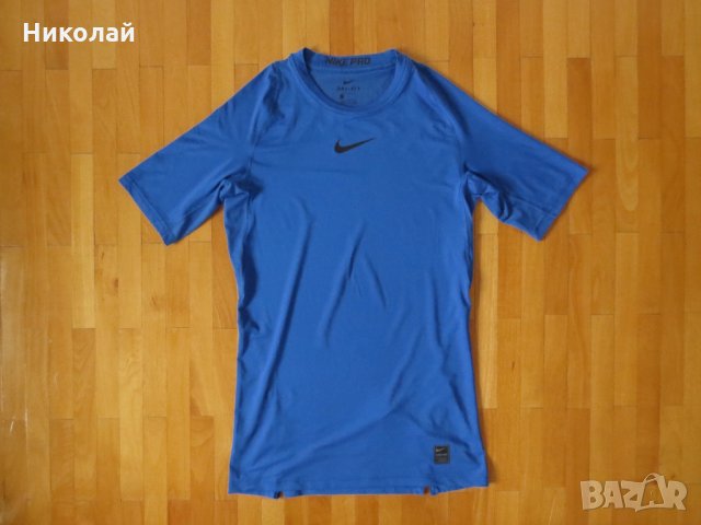 Nike Pro Shortsleeve Compression Top, снимка 7 - Тениски - 24924125